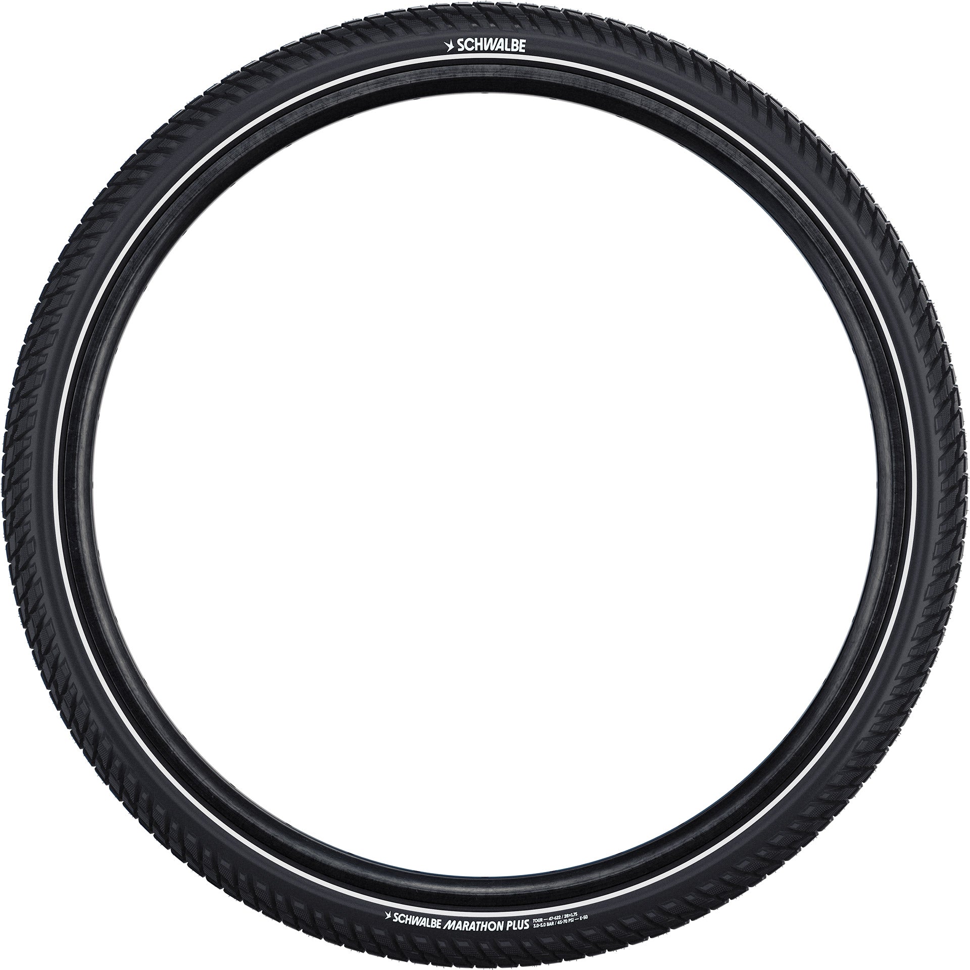 Schwalbe draadband marathon plus tour perf 55-622 +r zwart