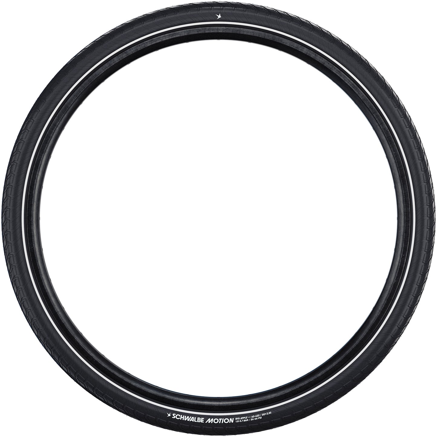 Schwalbe draadband motion big apple plus 55-584 zwart +r