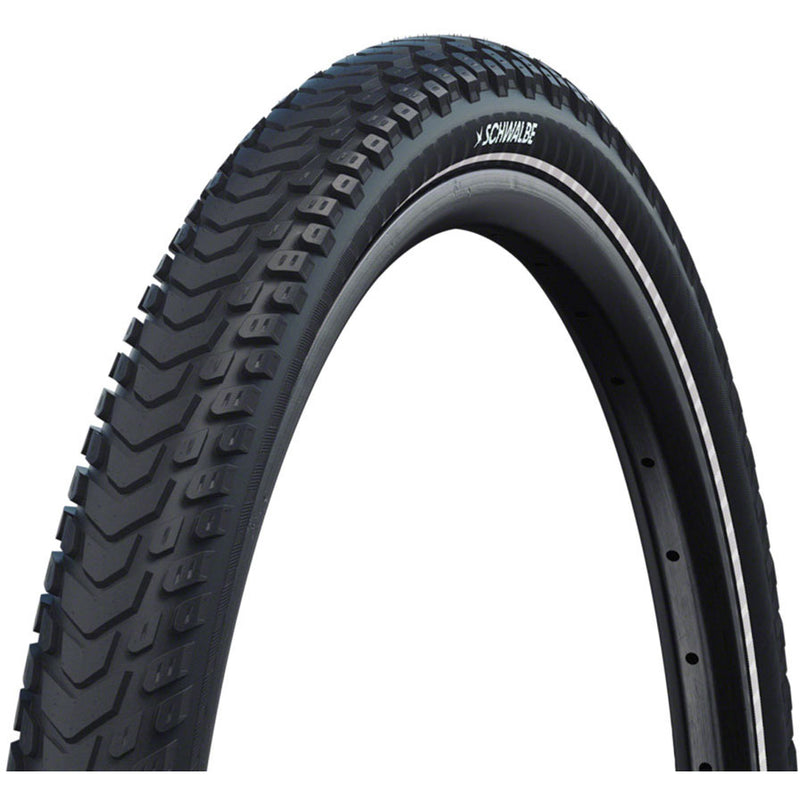 Schwalbe marathon mondial pro - tlr - addix - dd - v-guard - 27.5x2.40 - black + reflex