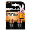 Battery sales europe b.v. duracell aaa batterij plus 100% kaart a 4