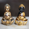 Boeddha en lotusl backflow wierookhouder