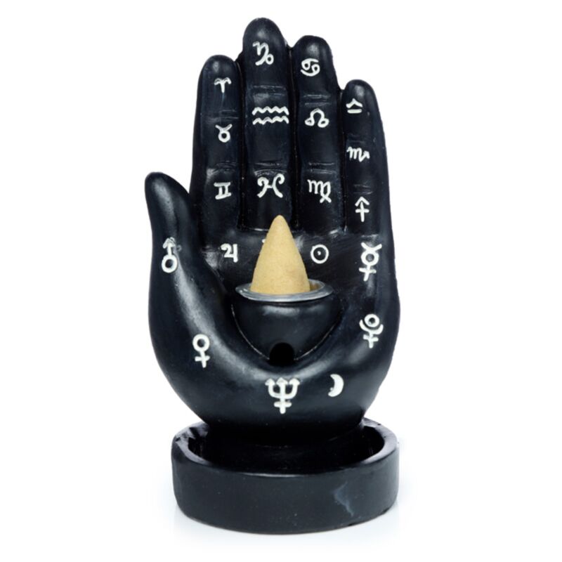 Mantra hand backflow wierookhouder