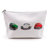 Fiat 500 pvc toilettas makeup tas large