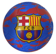 Voetbal fc barcelona groot blauw rood camo (112847) - afbeelding 1