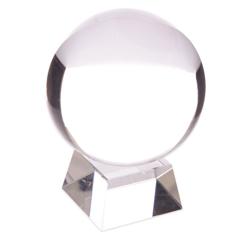 Kristallen bol in geschenkdoos - 10 cm