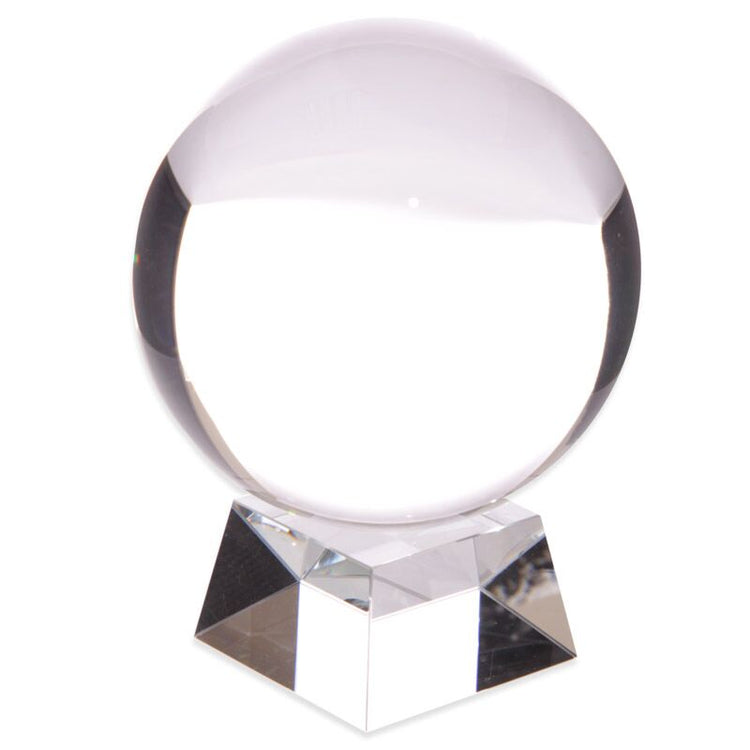 Kristallen bol in geschenkdoos - 14 cm