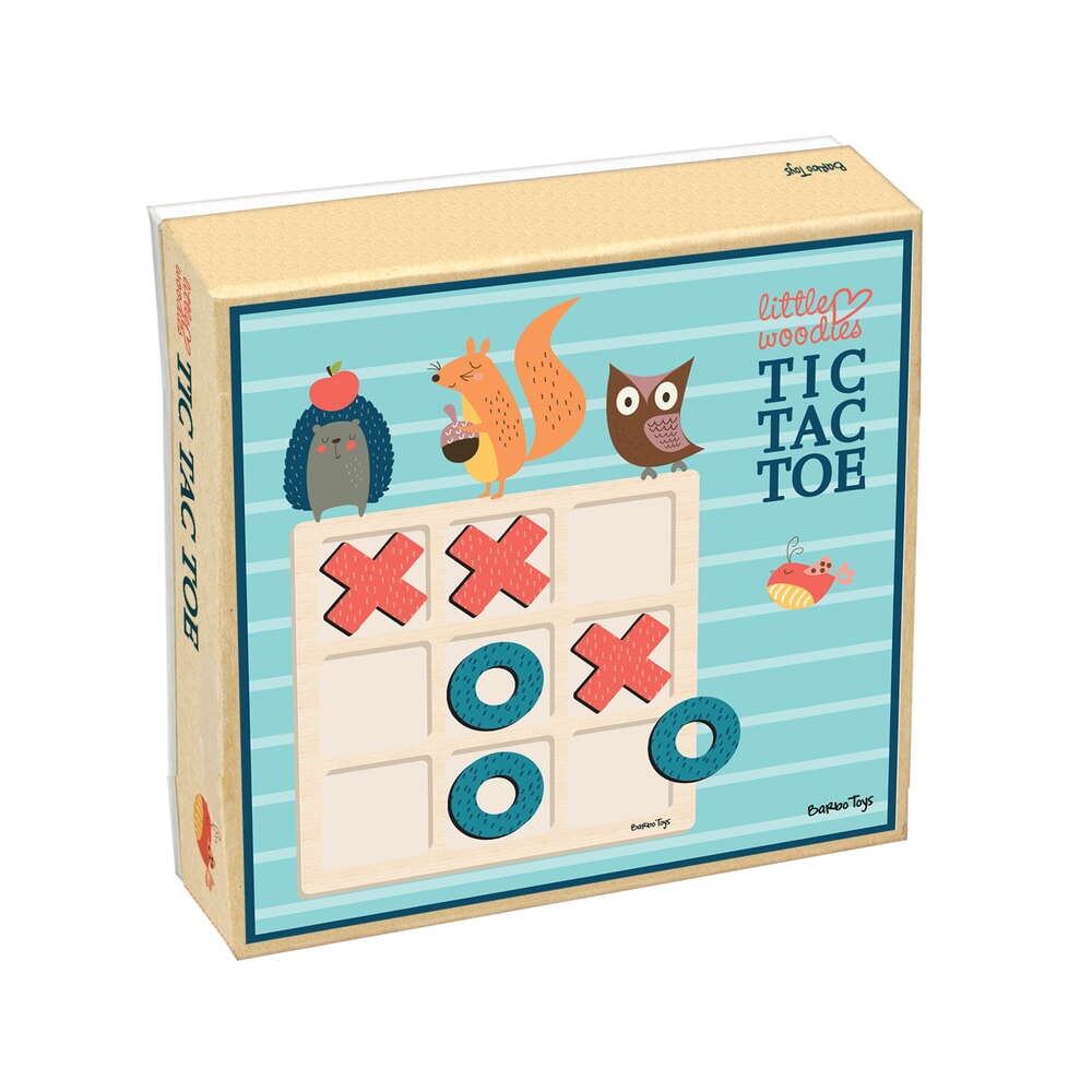 Barbo toys little woodies - tic tac toe (5409)