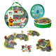 Barbo toys grote wegen puzzel koffer - maak je eigen wegen (5846)
