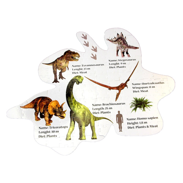 Barbo toys vloerpuzzel dino (5942) barbotoys (5942)
