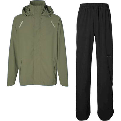 Basil regenpak hoga unisex olive green l