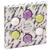 Beauty cadeauset van 6 lavendel pick of the bunch bruisballen - afbeelding 1