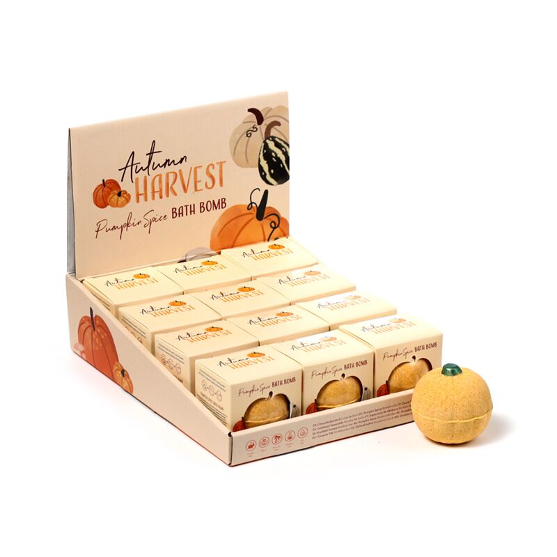 Pic herfst harvest pumpkin bruisballen gift box