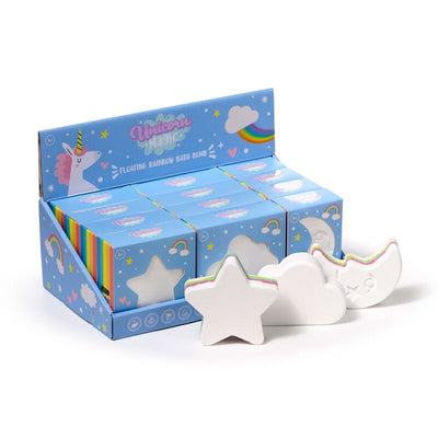 Unicorn magic regenboog drijvende bruisbal
