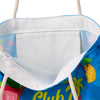 Pic flamingo club troana canvas strandtas