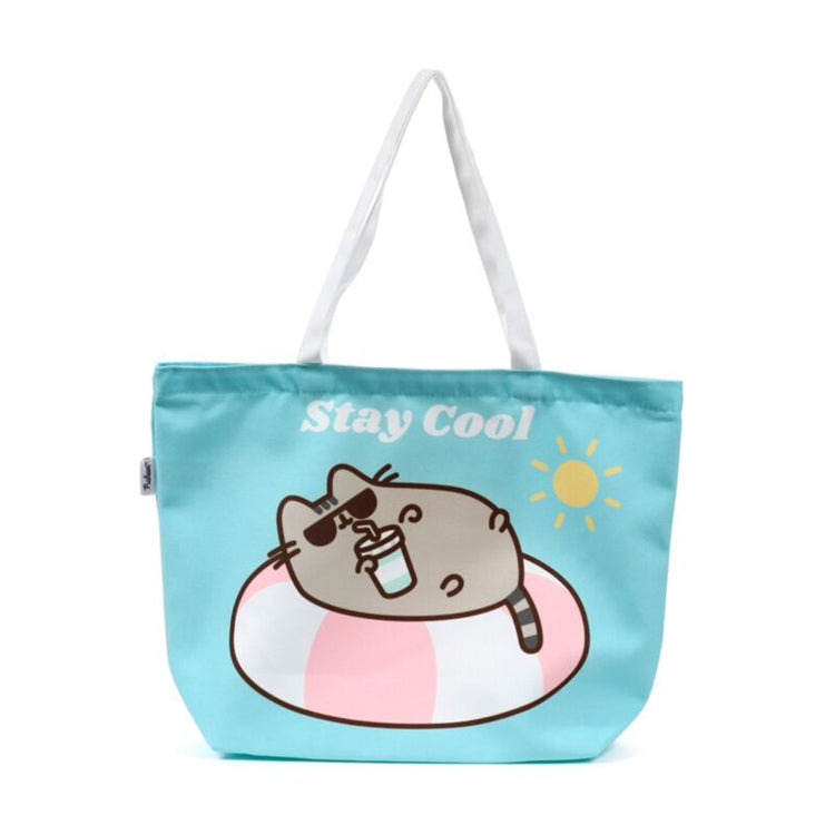 Union pusheen de kat zomer strandtas