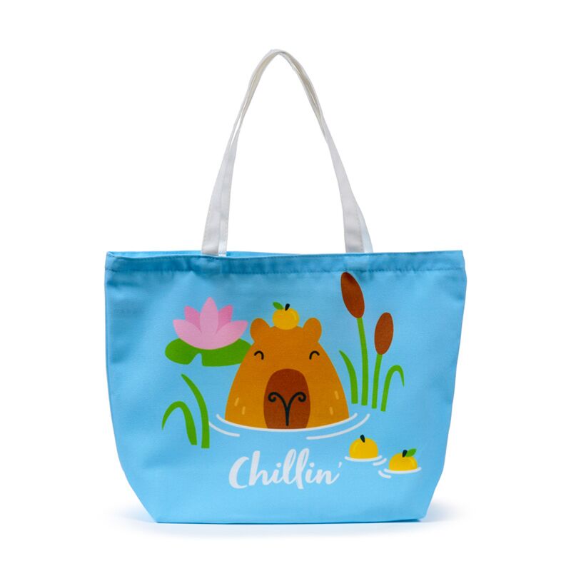 Capybara chillin' strandtas