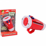 Bike fun led lamp brandweer met sirene - afbeelding 1