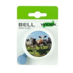 Widek bel wit koeien op kaart