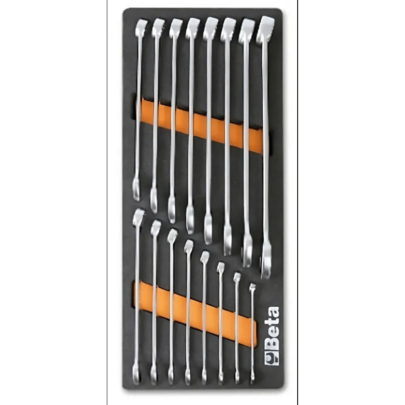 Beta, beta beta steek ringsleutel set 16-delig met inlay