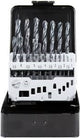 Hss boren-set 19-delig in pvc box