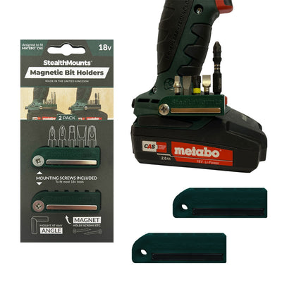 Stealthmounts bithouder voor metabo cas | groen | 2 stuks - bh-mt-grn-2
