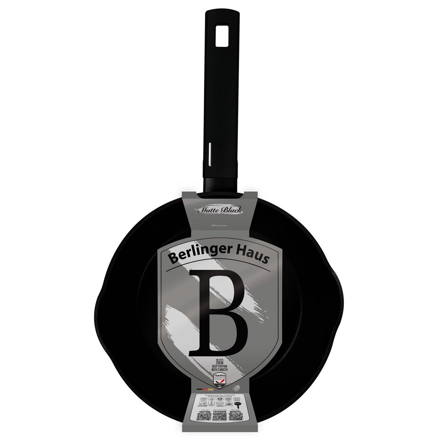 Berlingerhaus diepe koekenpan 28cm