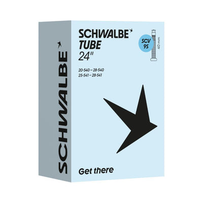 Schwalbe binnenband scv9s 24 inch 20 28-540 541 clik valve 40mm
