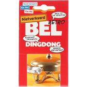 NietVerkeerd Racebel Retro aluminium 60 mm goud - afbeelding 2