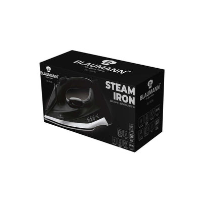 Blaumann black silver strijkijzer