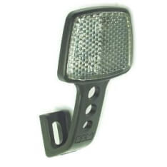 Reflector B M Voorzijde Met Beugel Wit