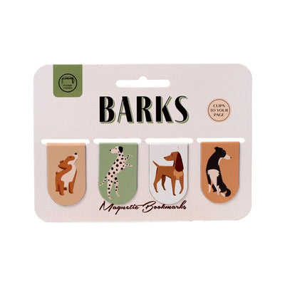 Barks hond magnetische boekenlegger set