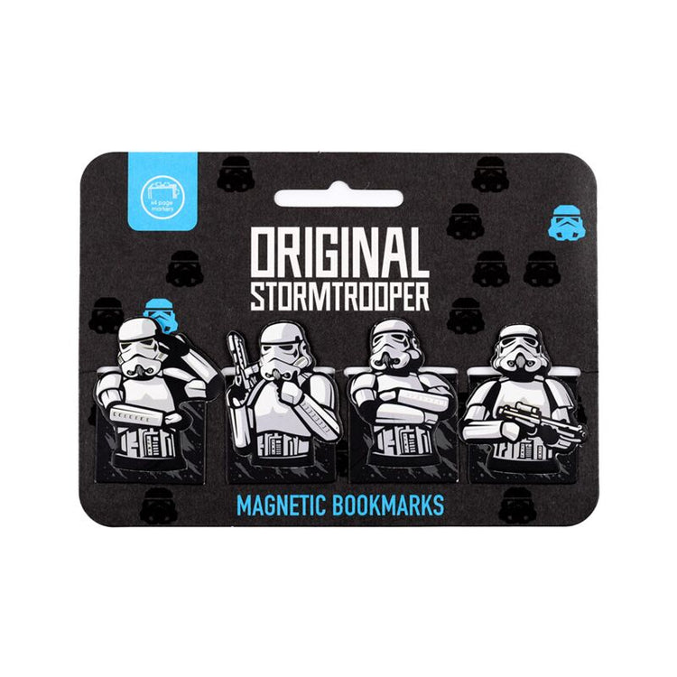 The original stormtrooper magnetische boekenlegger set