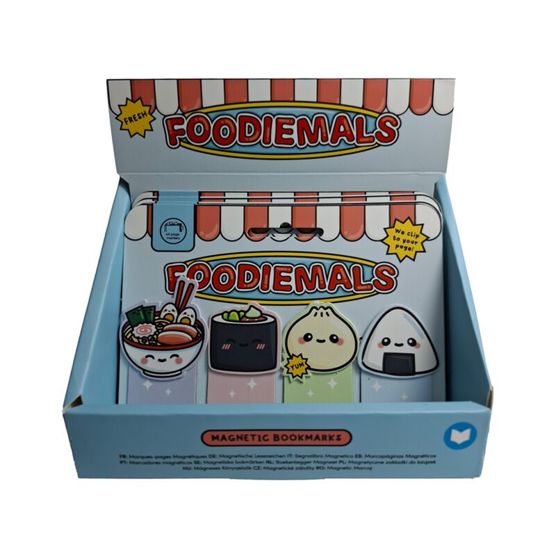 Foodiemals ramen sushi magnetische boekenlegger set