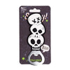 Spooky schedels pvc flesopener