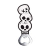 Spooky schedels pvc flesopener