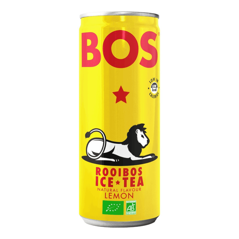 Bos ice tea lemon bio blik (12x 250ml)