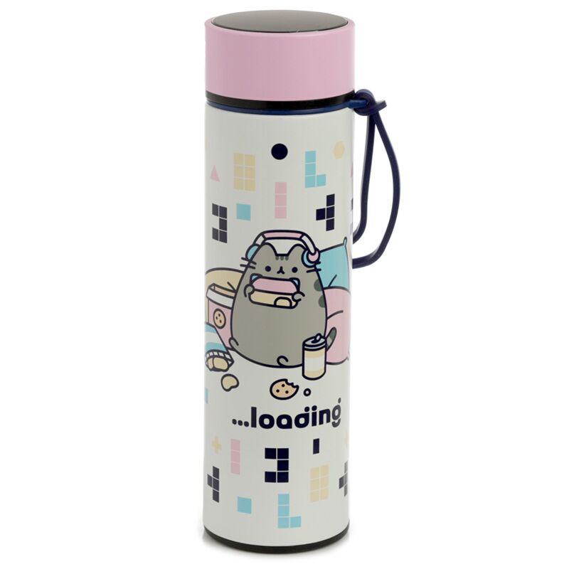 Union pusheen kat gaming thermosfles 450ml thermometer