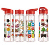 Game over duurzame 550ml waterfles flip straw