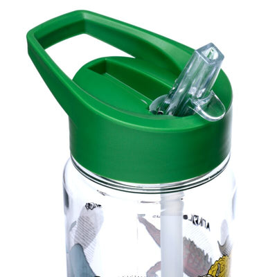 Dinosauria ecozen waterfles 550ml flip straw