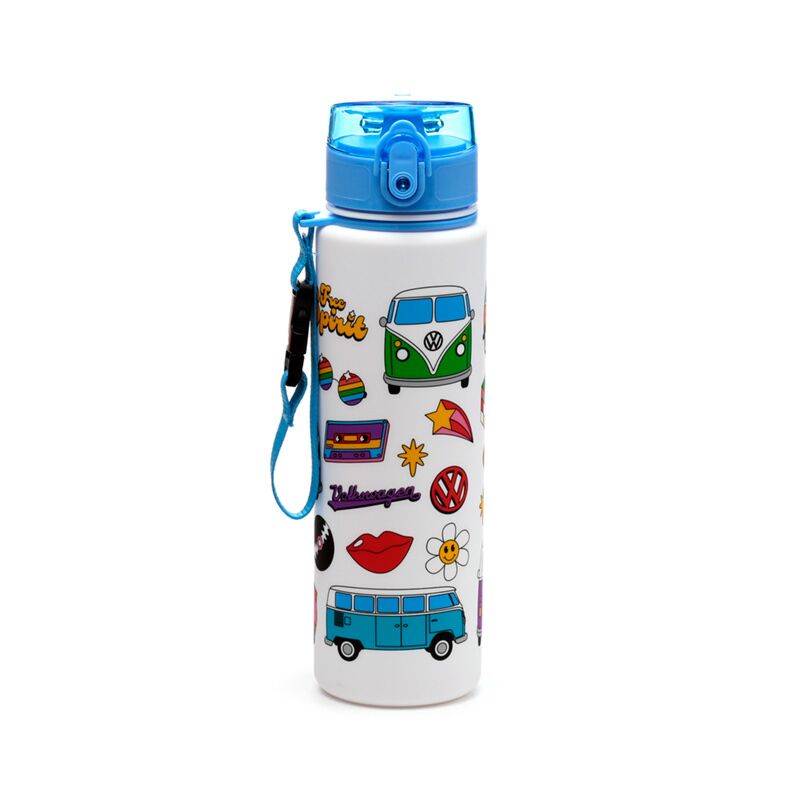 Volkswagen busje vw t1 retro pop top 600ml ecozen drinkfles