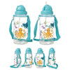 Zeedieren duurzame bpa-vrij 450ml kinder waterfles rietje
