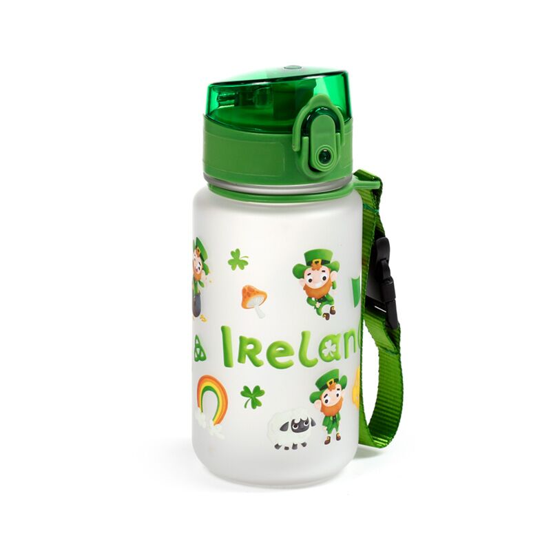Ierse gelukskabouter pop top 350ml ecozen kinder drinkfles