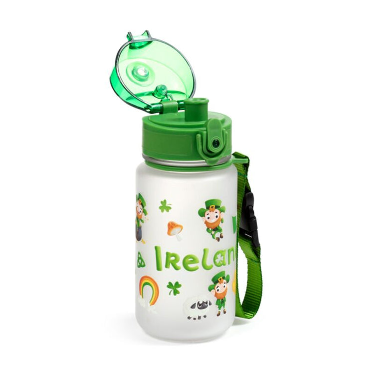 Ierse gelukskabouter pop top 350ml ecozen kinder drinkfles