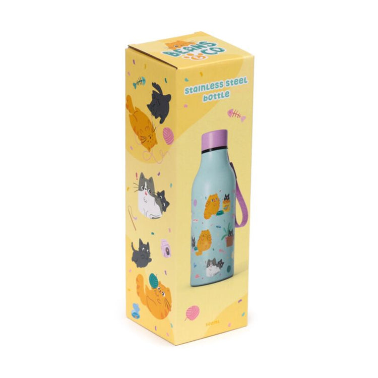 Beans co katten thermosfles 500ml