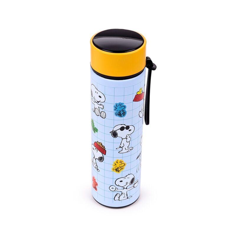 Union peanuts snoopy woodstock thermosfles 450ml thermometer