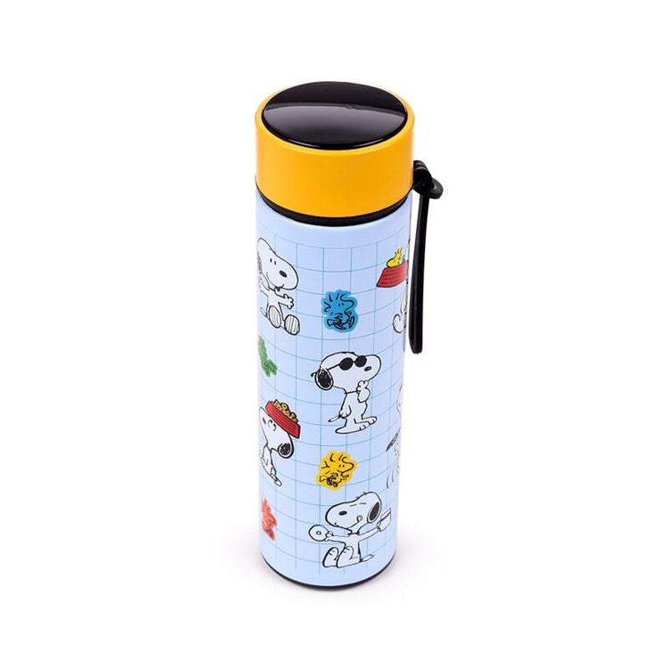 Union peanuts snoopy woodstock thermosfles 450ml thermometer