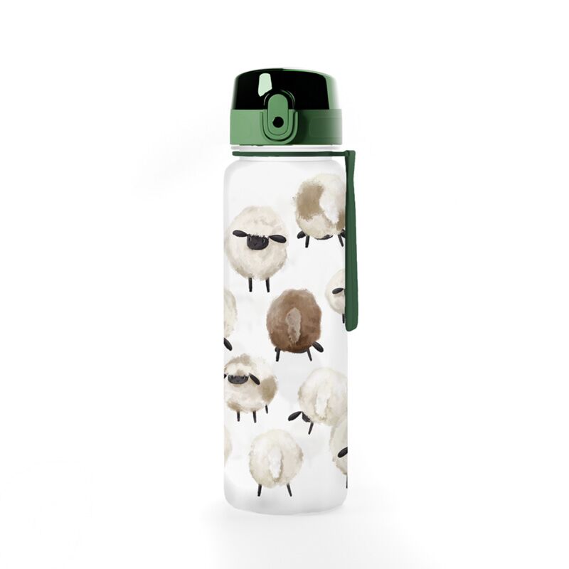 Schapen pop top 600ml ecozen drinkfles