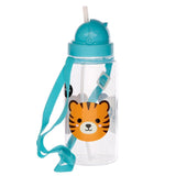 Adoramals duurzame bpa-vrij 450ml kinder waterfles rietje - afbeelding 1