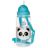 Adoramals duurzame bpa-vrij 450ml kinder waterfles rietje - afbeelding 2