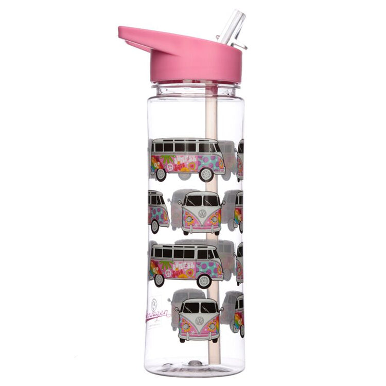 Union volkswagen busje vw t1 summer ecozen waterfles 550ml flip straw